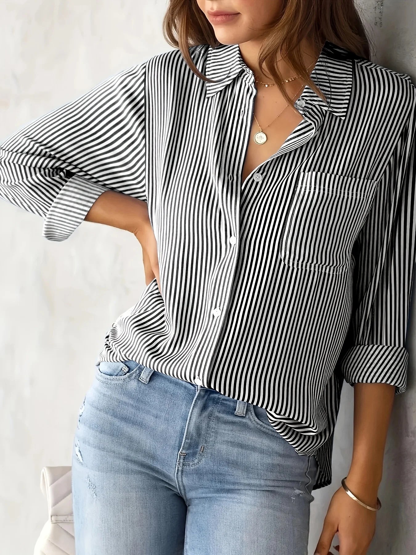 Striped Pocket Shirt